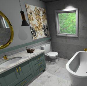 Vanity — bathroom