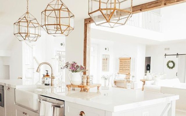 Integrated dishwasher in a white kitchen